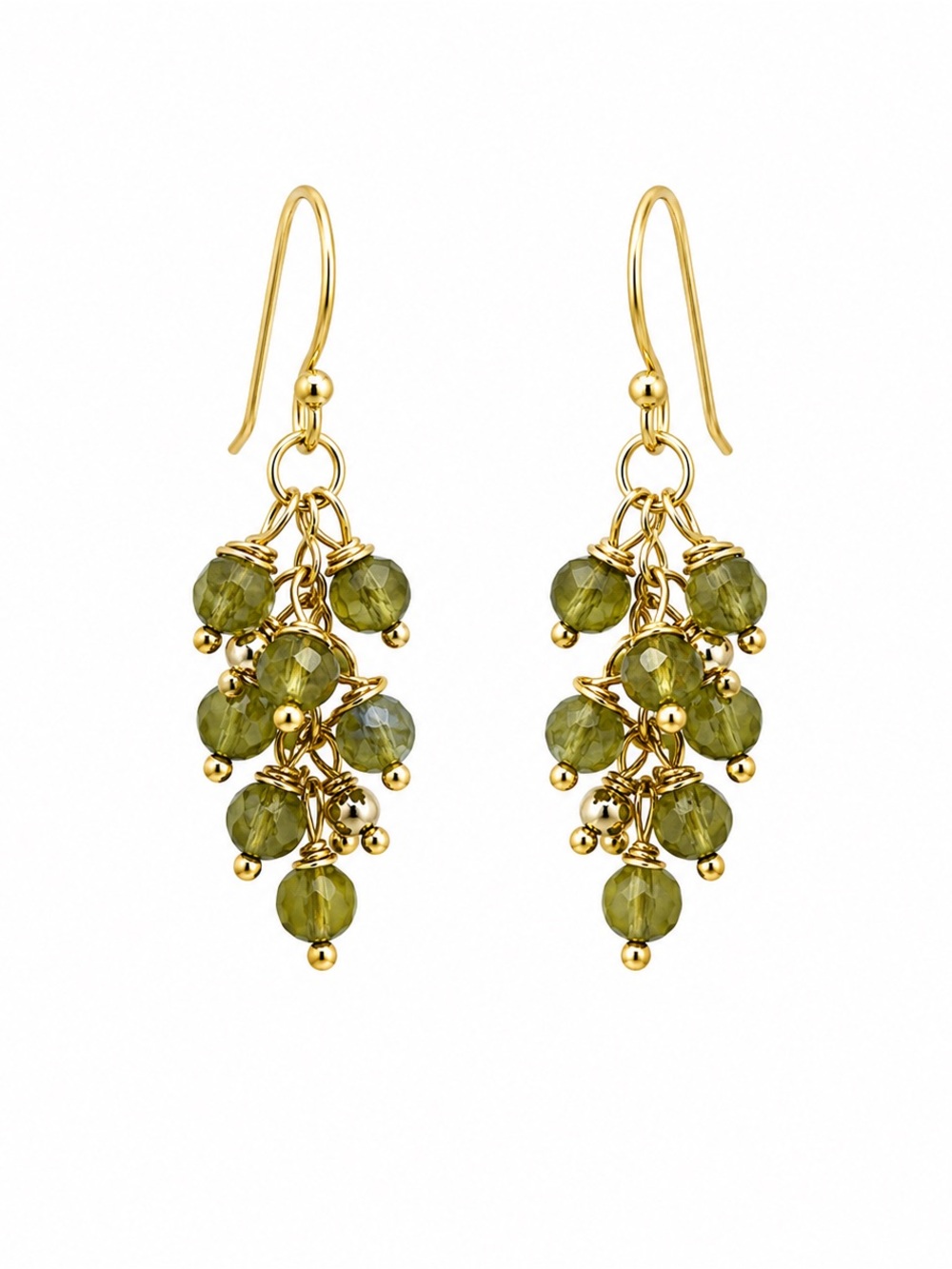 HK1075 Peridot and Hematite
